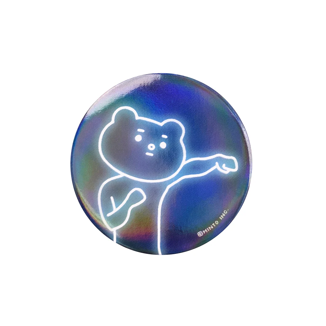 Betakkuma "Neon City" Pin Badge Set [3pcs in 1] - Image 4