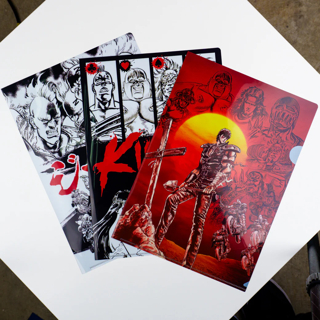 FNS - Set of 3 clear files (Geed Team Z, King's Army, Heart, Spade, etc)