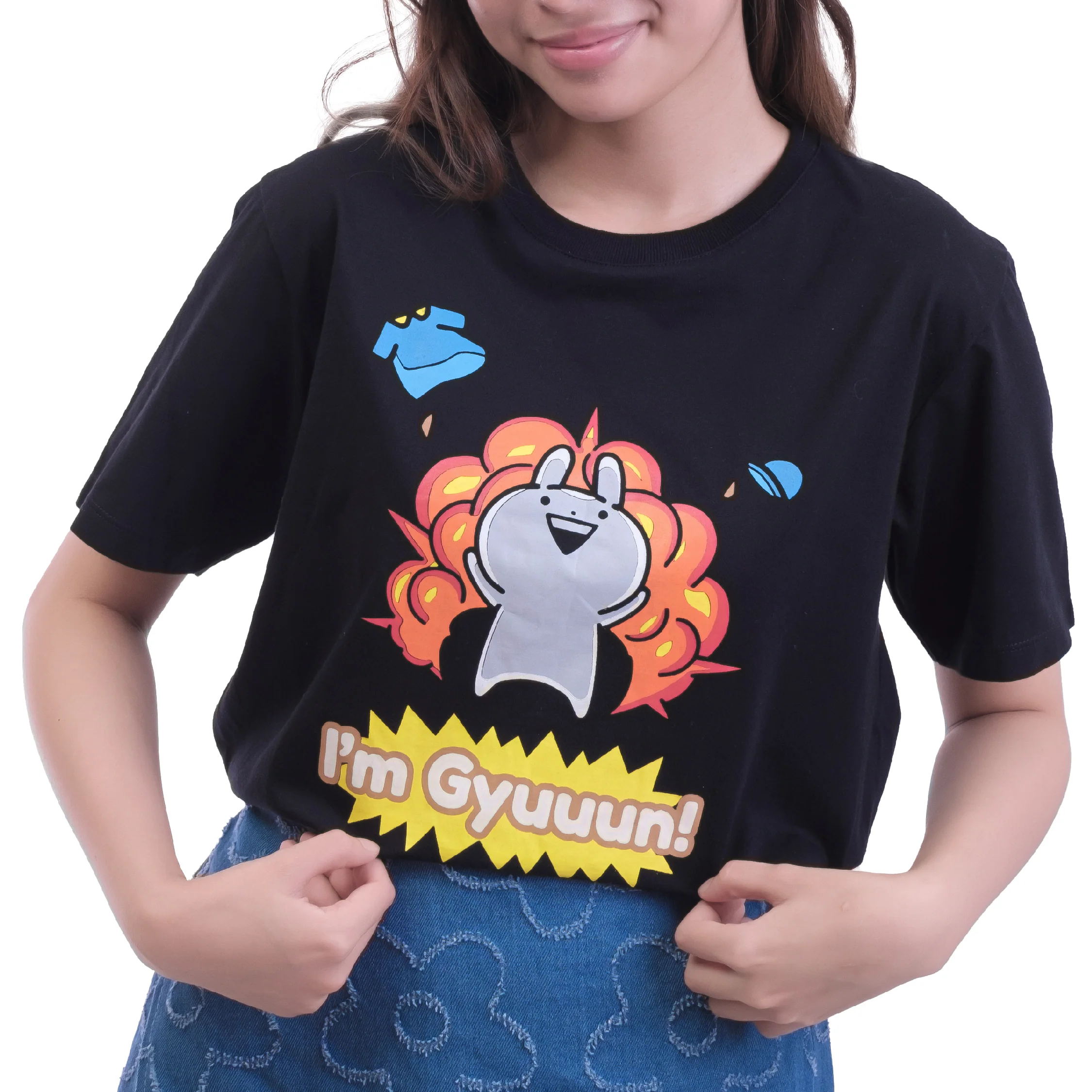 T-Shirt I am Gyuuun!!! [Black] - Image 3