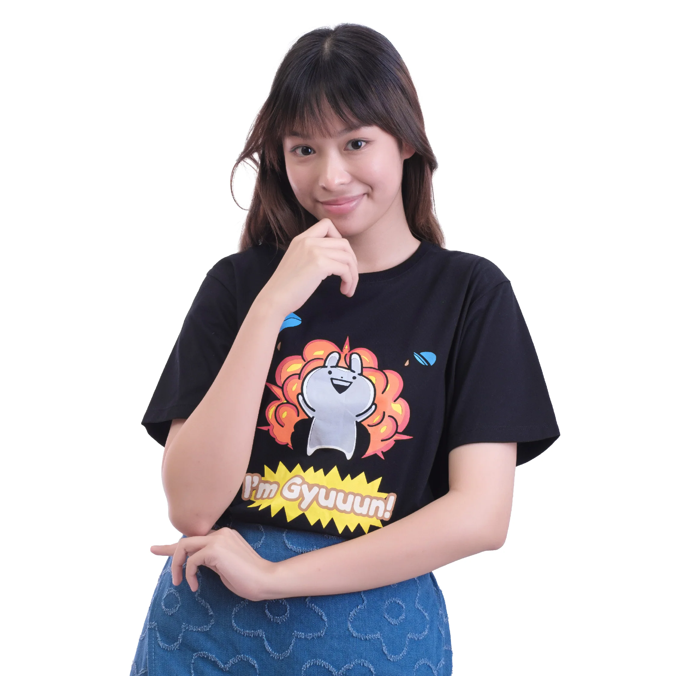 T-Shirt I am Gyuuun!!! [Black] - Image 4
