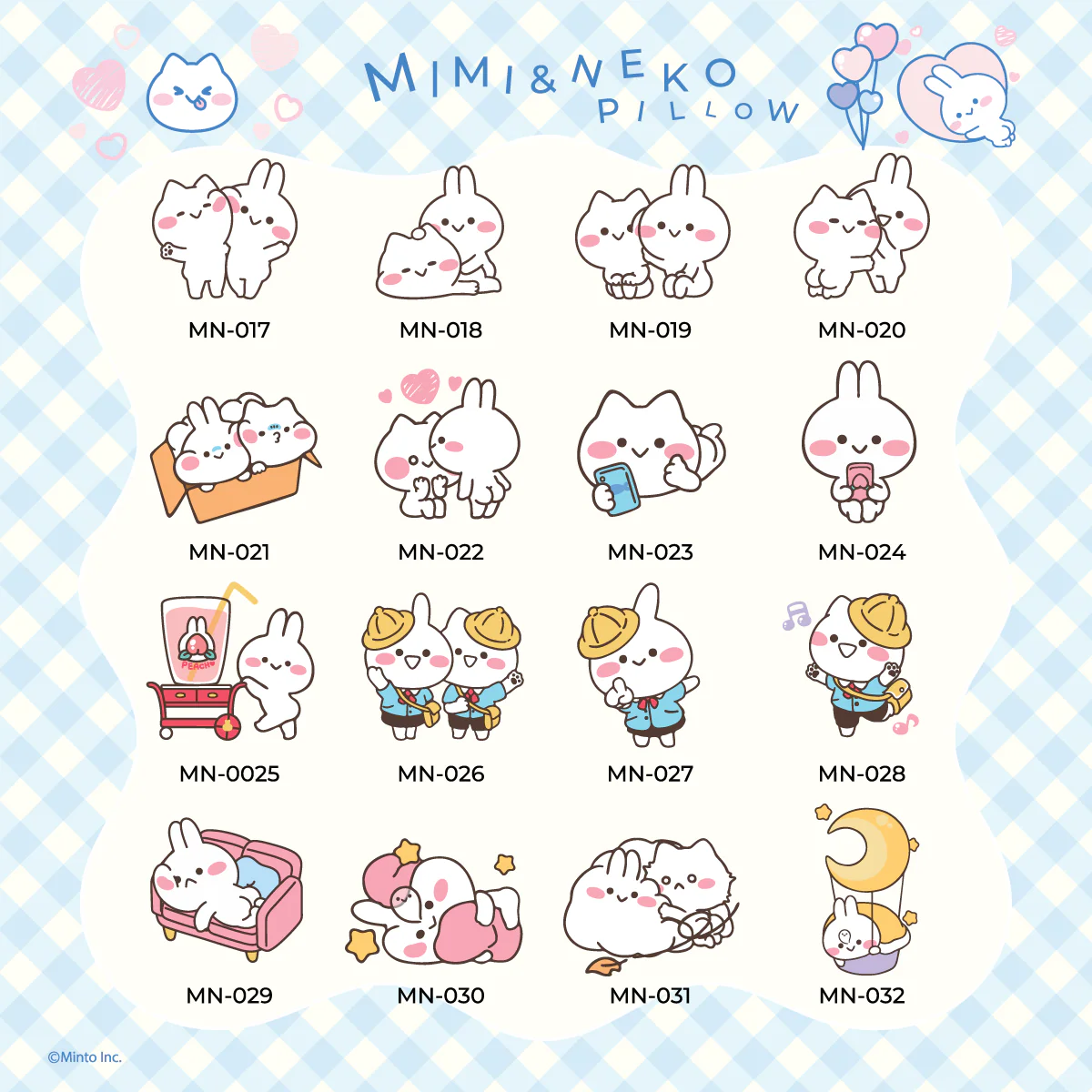 Mimi & Neko custom pillow (Made by order products) - Image 7