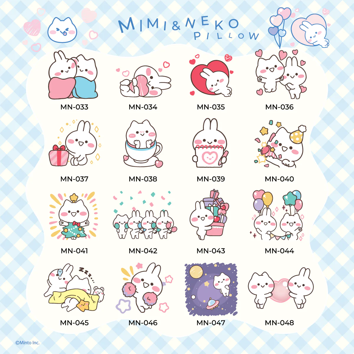 Mimi & Neko custom pillow (Made by order products) - Image 8