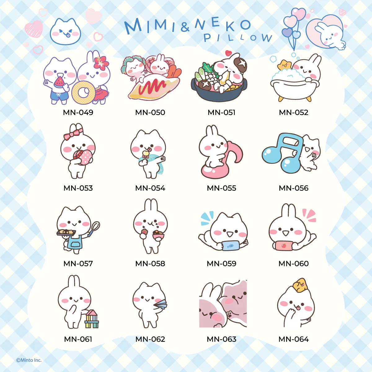 Mimi & Neko custom pillow (Made by order products) - Image 9