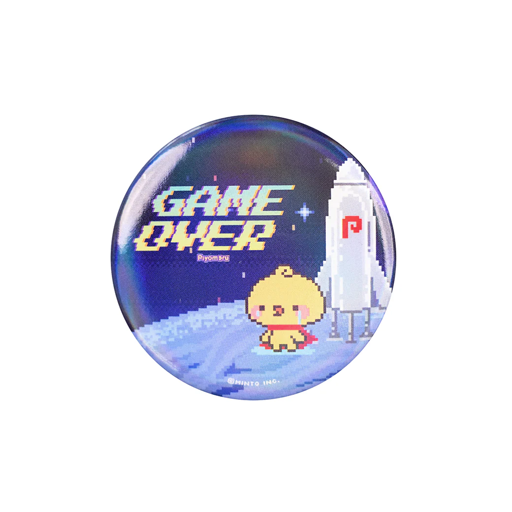 Piyomaru "Game Over" Pin Badge Set [3pcs in 1] - Image 3