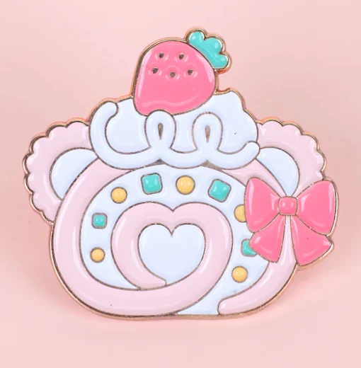 Sugarcubs Sweet Cafe Pin Badge Collection [13 Designs] - Image 17