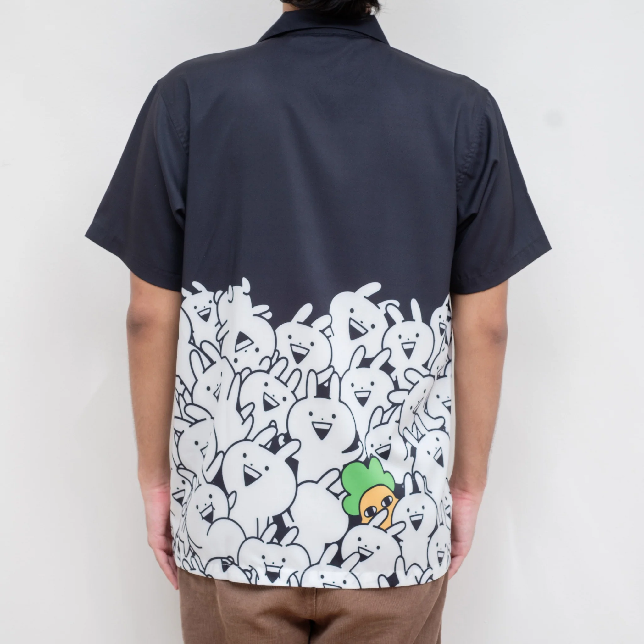 Shirt Hawaii All Gyuuun Black - Image 4