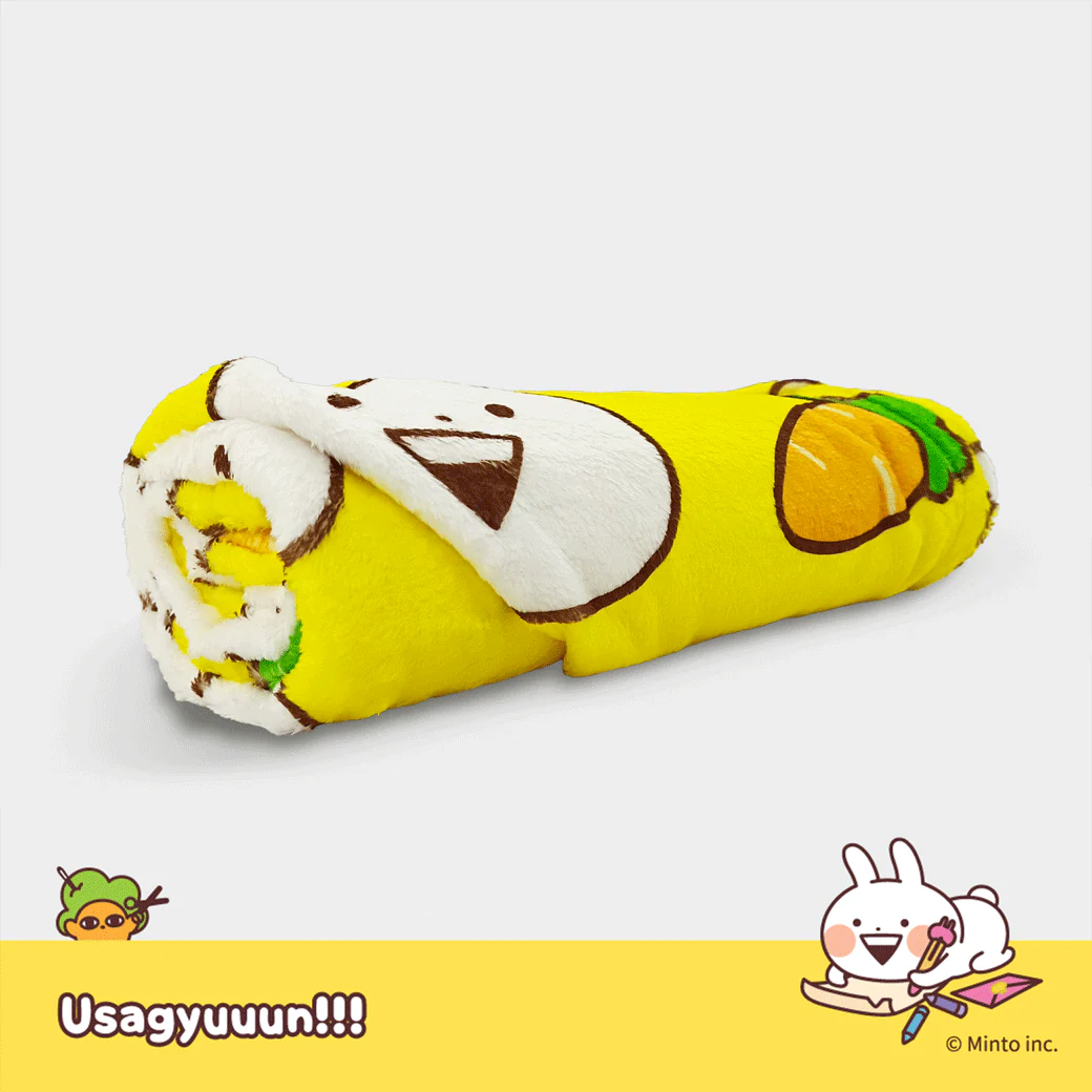 Usagyuuun All Face Blanket [Yellow] - Image 3