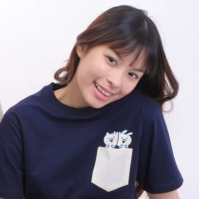 T-Shirt Usagyuuun Duo Navy - Image 4